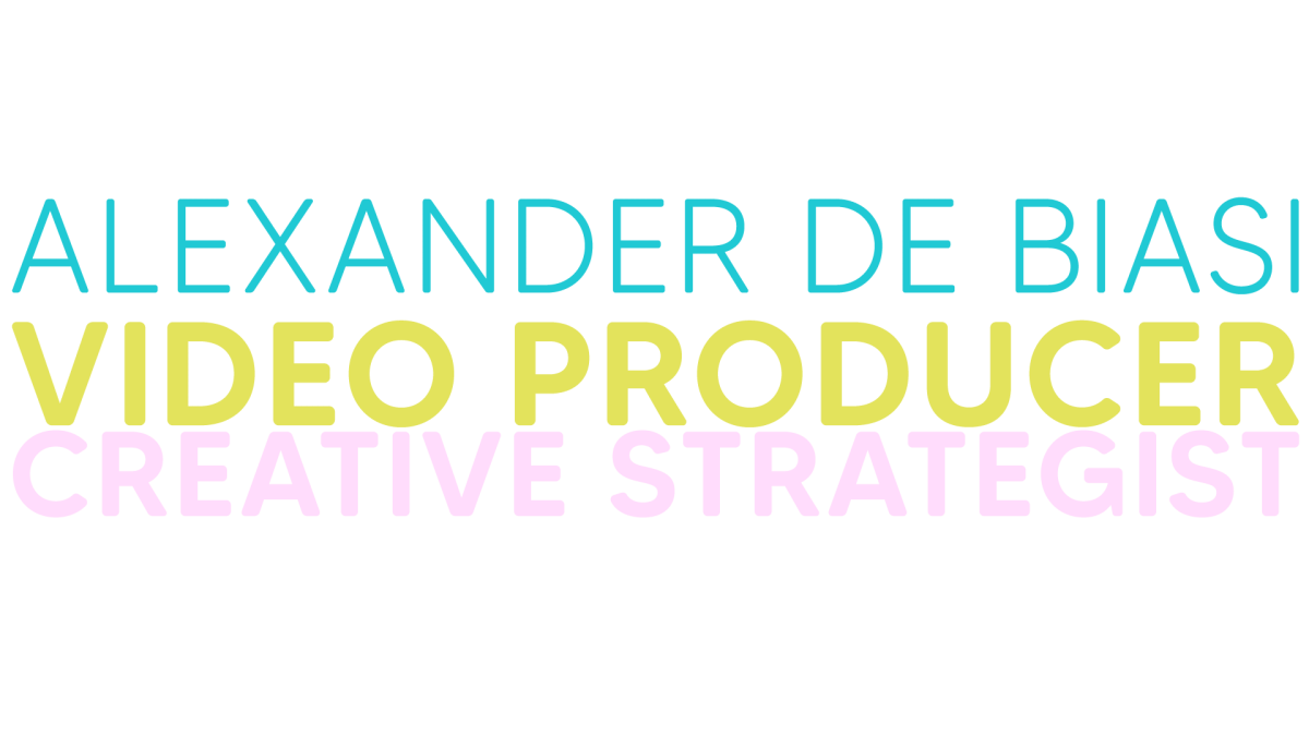 Alexander De Biasi - End-to-End Producer & Kreativ Stratege